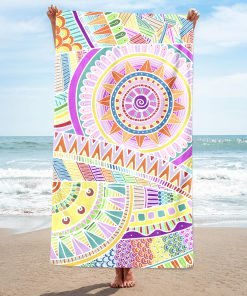 Strandlaken in microfiber, 100 x 180 cm. , ref.312