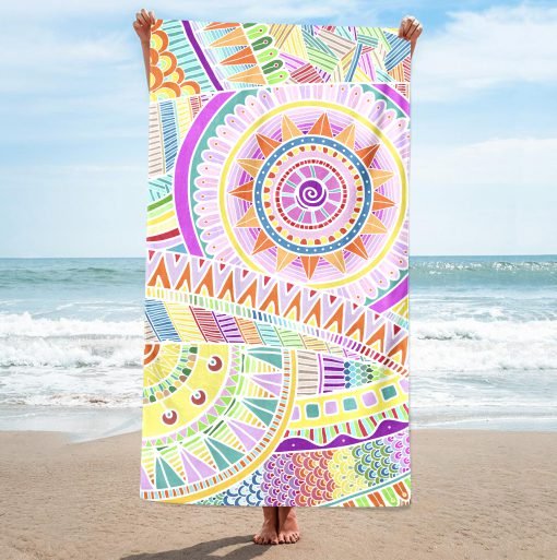 Strandlaken in microfiber, 100 x 180 cm. , ref.312