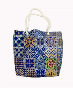 Strandtas in polyester, waterbestendig, 40 x 40 cm., ref.396