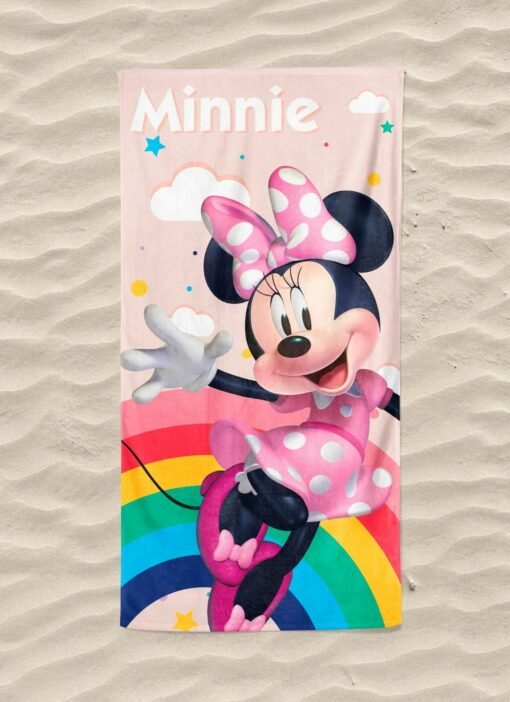 Disney kinderstrandlaken, 'Minnie Mouse', 70 x 140 cm., ref 379