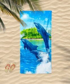 Strandlaken in microfiber, 100 x 180 cm. , ref.308