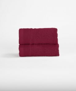 Gastendoekjes 30 x 50 cm. , karmijnrood, per 6 stuks