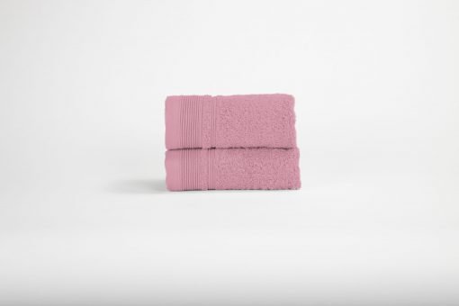 Gastendoekjes 30 x 50 cm. , roze, per 6 stuks