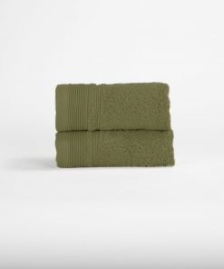 Gastendoekjes 30 x 50 cm. , donkergroen, per 6 stuks