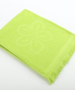 Hamamdoek 'Flor', 100 x 170 cm, groen