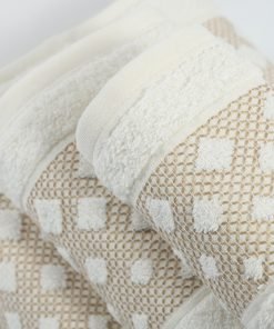 Alternative view of 3-delige badkamerset Acapulco beige, 1 gastendoek + 1 handdoek + 1 saunalaken