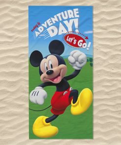 Disney kinderstrandlaken, 'Adventure Day', 70 x 140 cm.