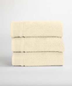 Handdoek 50 x 100 cm., beige, per 3 stuks