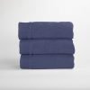 Handdoek 50 x 100 cm., marineblauw, per 3 stuks