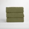 Handdoek 50 x 100 cm., donkergroen, per 3 stuks