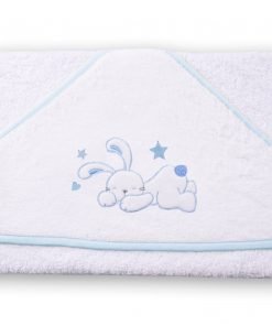 Alternative view of Babycape met geborduurd konijntje