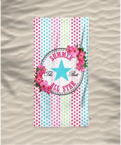 Strandlaken in microfiber, 100 x 180 cm. , ref.315