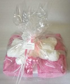 Alternative view of Handdoekenpakket met een beertje - babyborrel - meisje