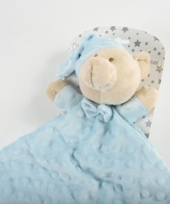 Alternative view of Doudou met reliëf - blauw