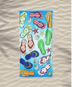 Strandlaken in microfiber, 100 x 180 cm. , ref.319