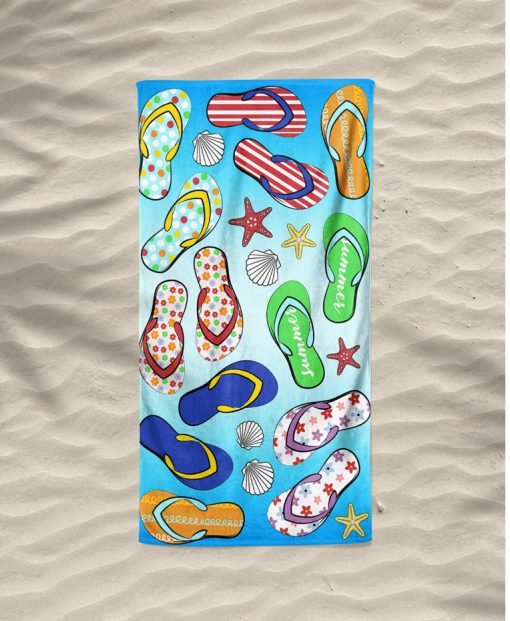 Strandlaken in microfiber, 100 x 180 cm. , ref.319