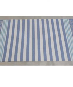 Hamamdoek 'Love', 100 x 170 cm - blauw