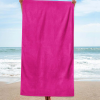 Katoenen strandlaken, fuchsia, 100 x 180 cm. , ref. 352
