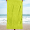 Katoenen strandlaken, groen, 100 x 180 cm, ref.355