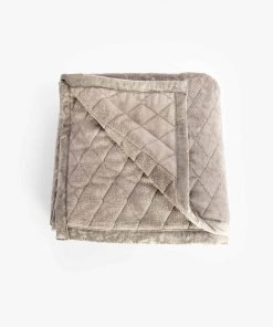 Alternative view of Plaid Diamond Perfect Home - taupe