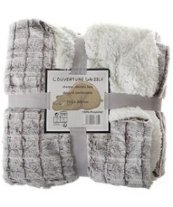 Plaid Grizzly 150 x 200 cm.