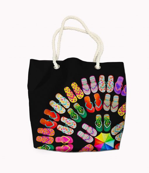 Strandtas in polyester, waterbestendig, 40 x 40 cm., ref.397