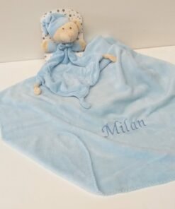 Deken 'Duffy' met doudou - gepersonaliseerd