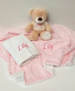 Luxe deken 'Duffy' - gepersonaliseerd