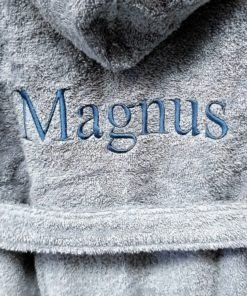 Alternative view of Een badjas met jouw naam