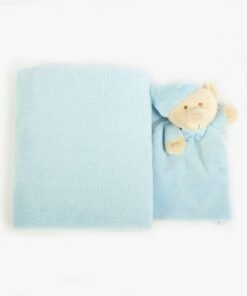 Alternative view of Deken 'Duffy' met doudou - gepersonaliseerd