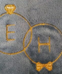 Alternative view of Plaid met uw logo