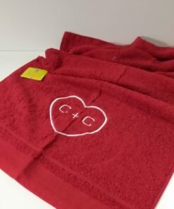 Gepersonaliseerde handdoek voor valentijn