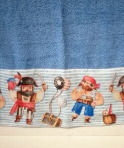 Alternative view of Badlaken met piraten 70 x 140 cm.