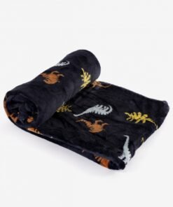 Alternative view of Kinderplaid met dinosaurus print