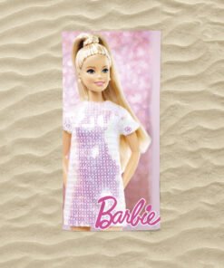 Kinderstrandlaken, 'Barbie', 70 x 140 cm. ref.385