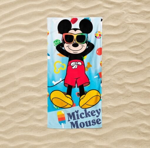 Disney kinderstrandlaken, 'Mickey Mouse', 70 x 140 cm., ref S390