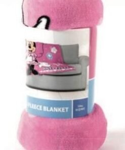 Kinder coralina fleece deken Minnie Mouse