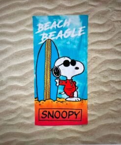 Kinderstrandlaken, Snoopy, 70 x 140 cm. ref.281