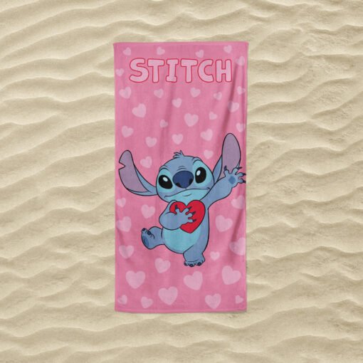 Disney kinderstrandlaken, 'Stitch', 70 x 140 cm., ref 459 H