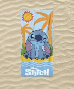 Disney kinderstrandlaken, 'Stitch', 70 x 140 cm., beach ref 460