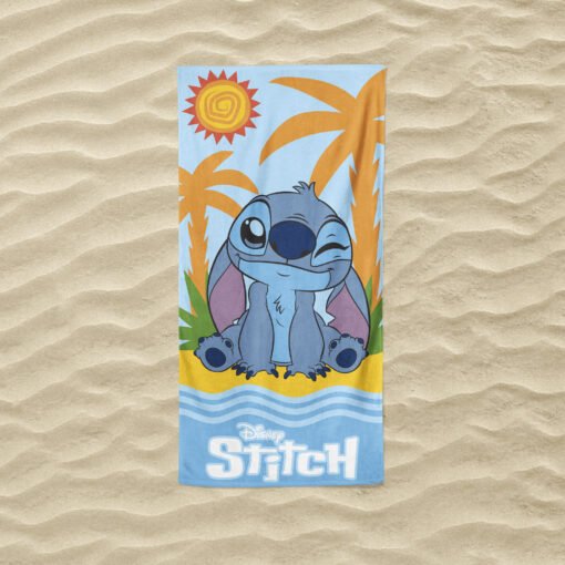 Disney kinderstrandlaken, 'Stitch', 70 x 140 cm., beach ref 460