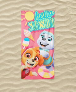 Kinderstrandlaken, 'Paw patrol', 70 x 140 cm. ref.280P