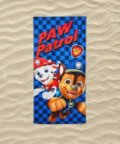 Kinderstrandlaken, 'Paw patrol', 70 x 140 cm. ref.279B